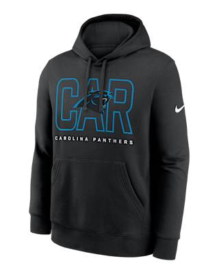 Мужское худи Carolina Panthers Busted Play Club Nike NFL Pullover Hoodie