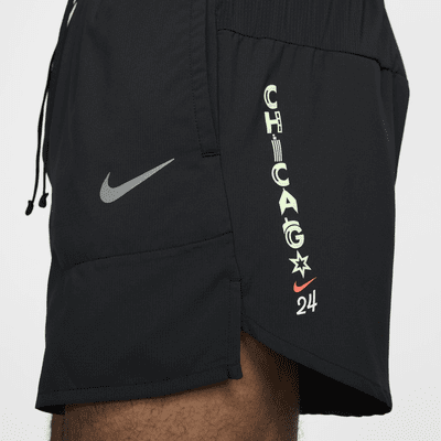 Shorts de correr Dri-FIT de 13 cm con forro de ropa interior para hombre Nike Stride