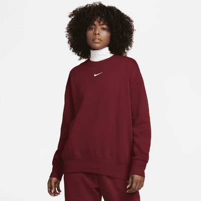 Nike Sportswear Phoenix Fleece Women's Oversized Crew-Neck Sweatshirt. Nike  UK
