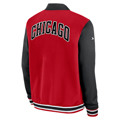 Chicago White Sox Authentic Collection City Connect Men's Nike MLB Full-Zip Bomber Jacket