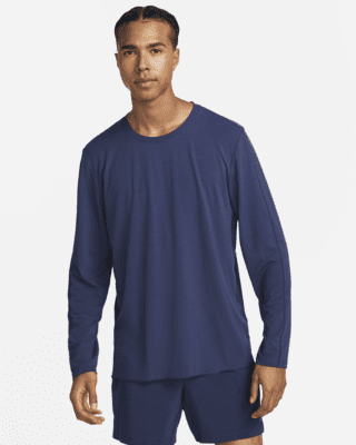 navy blue dri fit long sleeve