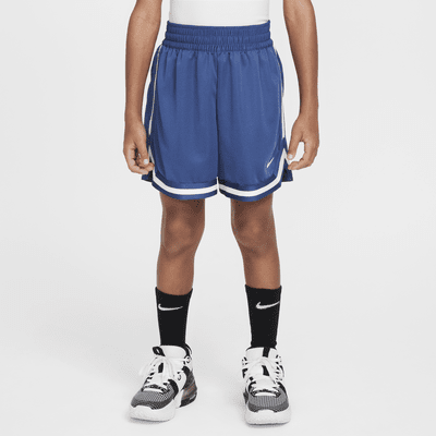 Shorts de básquetbol de 13 cm para niños talla grande Nike DNA