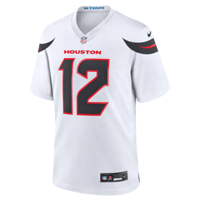 Jersey de fútbol americano Nike de la NFL Game para hombre Nico Collins Houston Texans