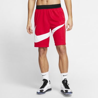 red nike gym shorts
