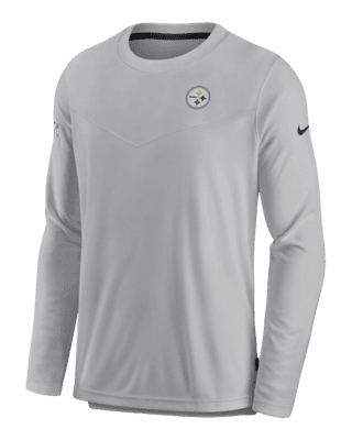 Steelers Men's Nike Dri-Fit Long Sleeve 1/2 Zip - M