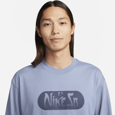 เสื้อยืดสเก็ตบอร์ดแขนยาว Max90 Nike SB