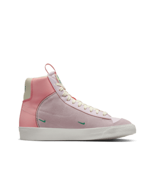 nike blazer neon pink