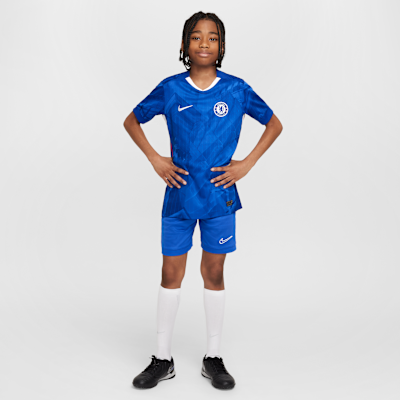 Chelsea F.C. 2025/26 Stadium hazai Nike Dri-FIT replika futballmez nagyobb gyerekeknek