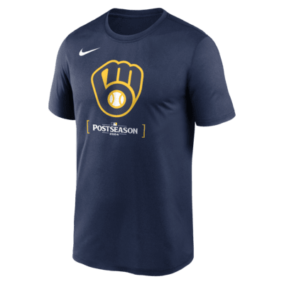 Milwaukee Brewers 2024 Postseason Authentic Collection Legend Men's Nike Dri-FIT MLB T-Shirt