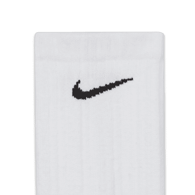 Nike Everyday Cushioned Training Crew Socks (3 Pairs). Nike HU