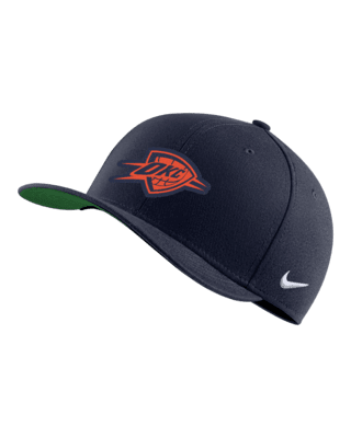 Кепка Oklahoma City Thunder City Edition Nike NBA Swoosh Flex Cap