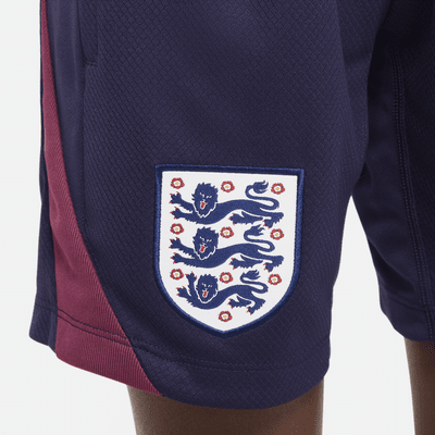 Engeland Strike Nike Dri-FIT knit voetbalshorts voor kids