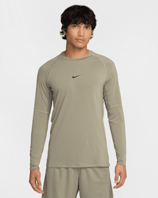 Мужские  Nike Pro Dri-FIT Slim Long-Sleeve Fitness Top для тренировок