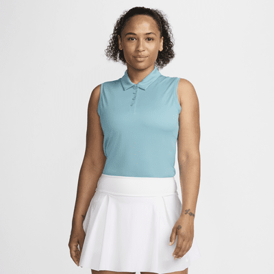 Polo de golf sin mangas para mujer Nike Dri-FIT Victory