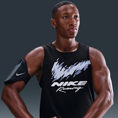Camiseta de tirantes de correr Dri-FIT para hombre Nike Miler