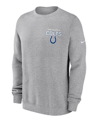 Мужские  Indianapolis Colts Draw Block Club Nike NFL Pullover Crew