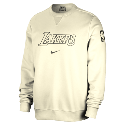 Sweat à col ras-du-cou Nike Dri-FIT NBA Los Angeles Lakers Standard Issue pour homme