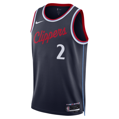 Kawhi Leonard LA Clippers 2024/25 Swingman Icon Edition Nike Dri-FIT NBA-jersey voor heren