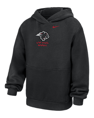 Детское худи Clark Atlanta University Club Fleece Big Kids' Nike College Hoodie