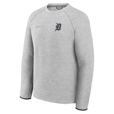 Detroit Tigers Tech Fleece Men's Nike MLB Pullover Crew