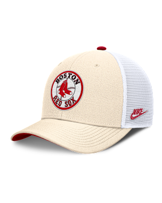 Мужские  Boston Red Sox Cooperstown Rise Nike Dri-FIT MLB Trucker Adjustable Hat