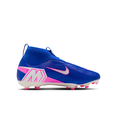 Nike Jr. Mercurial Superfly 10 Academy Little/Big Kids' Multi-Ground High-Top Soccer Cleats