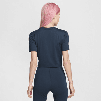 Playera slim cropped para mujer Nike Sportswear Essential