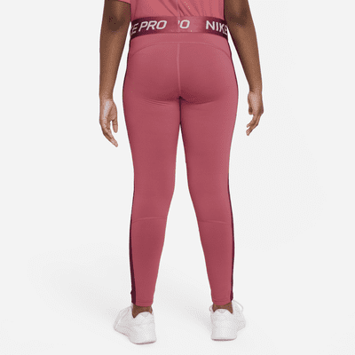 Nike Pro Warm Dri-FIT Big Kids' (Girls') Leggings (Extended Size)