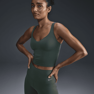 Débardeur de sport rembourré à maintien normal Nike Alate pour femme