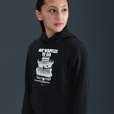 Sudadera con gorro para niños talla grande Nike Sportswear Club Fleece