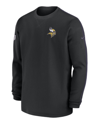 Мужские  Minnesota Vikings Sideline Coach Men’s Nike NFL Long-Sleeve Top