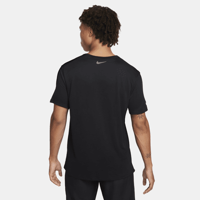 Nike Miler Flash Men's Dri-FIT UV Short-Sleeve Running Top. Nike UK