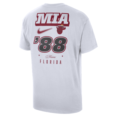 Miami Heat Courtside Nike NBA-T-Shirt für Herren