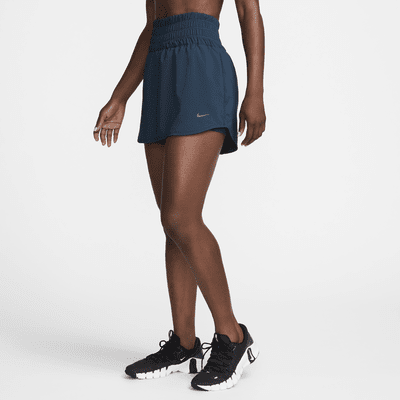 Skort Dri-FIT de tiro ultraalto para mujer Nike One