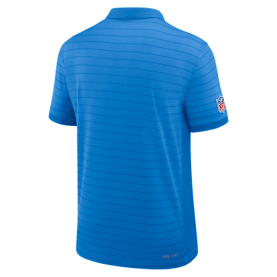 Los Angeles Chargers Sideline Victory Stripe Men's Nike Dri-FIT NFL Polo