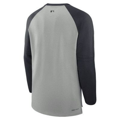 Cleveland Guardians Authentic Collection Game Time Men's Nike Breathe MLB Long-Sleeve T-Shirt