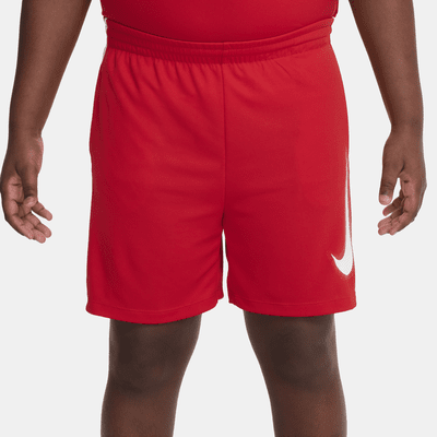 Shorts de entrenamiento con gráfico para niño talla grande Nike Dri-FIT Multi+ (talla amplia)