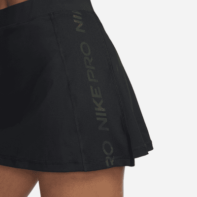 Falda pantalón con bolsillos de tiro alto de 8 cm para mujer Nike Pro Dri-FIT