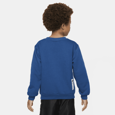 Sudadera de cuello redondo especial para niños talla pequeña Nike Sportswear