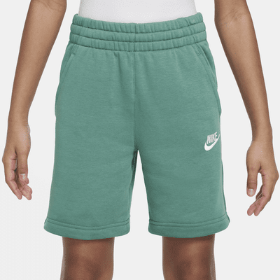 Shorts de French Terry para niños talla grande Nike Sportswear Club Fleece