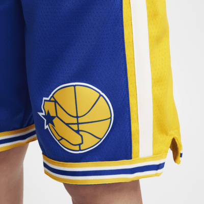 Spodenki dla dużych dzieci Nike Dri-FIT NBA Swingman Golden State Warriors