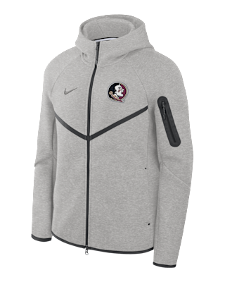 Мужская куртка Florida State Tech Fleece Windrunner Nike College Full-Zip Hooded для бега