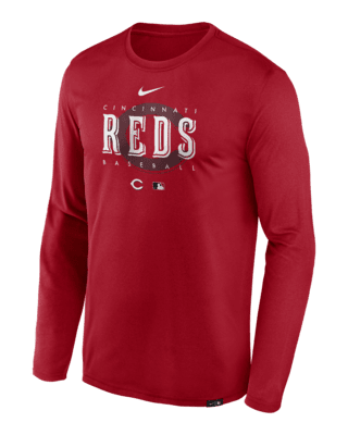 Nike Dri-FIT Team (MLB Cincinnati Reds) Men's Long-Sleeve T-Shirt