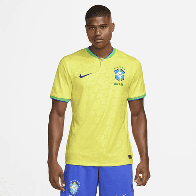 Jersey de fútbol Nike Dri-FIT de Brasil local 2022/23 Stadium para ...