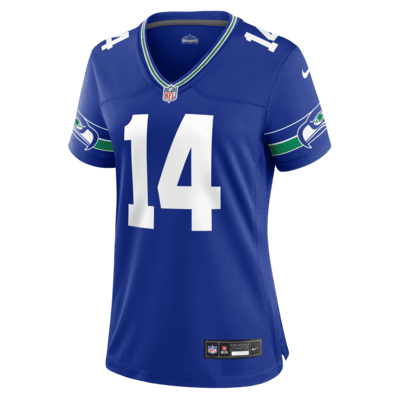 Jersey de fútbol americano Nike de la NFL Game para mujer DK Metcalf Seattle Seahawks