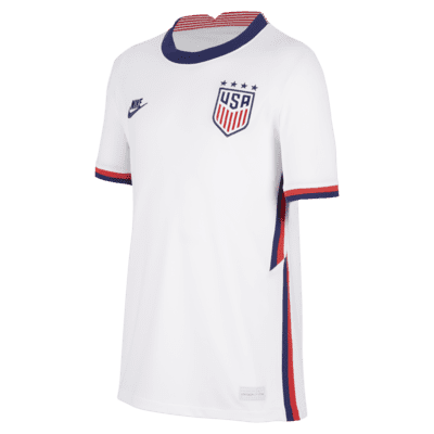 Camiseta de fútbol para niños talla grande UU. de local Stadium 2020 (4-Star). Nike.com