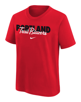 Подростковая футболка Portland Trail Blazers DNA Big Kids' Nike NBA