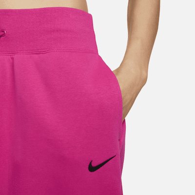 Pants de entrenamiento oversized de tiro alto para mujer Nike Sportswear Phoenix Fleece