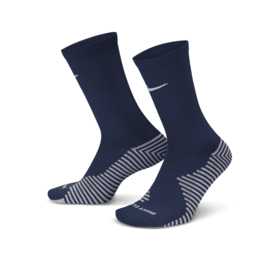 Nike Grip Strike Cushioned Crew Socks - Wht/Blk