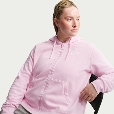 Nike Sportswear Club Fleece Women's Full-Zip Hoodie (Plus Size)